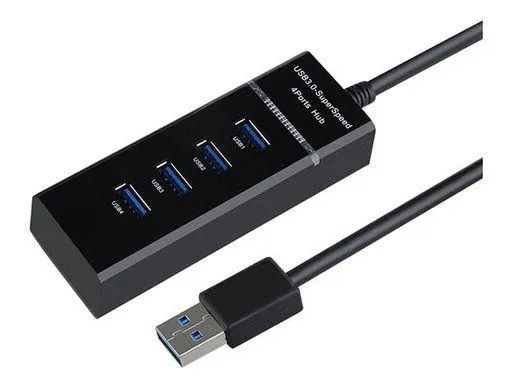 Hub Cabo Usb 3.0 Extensor 4 Portas High Speed Hd Pen Drive - Foto 2