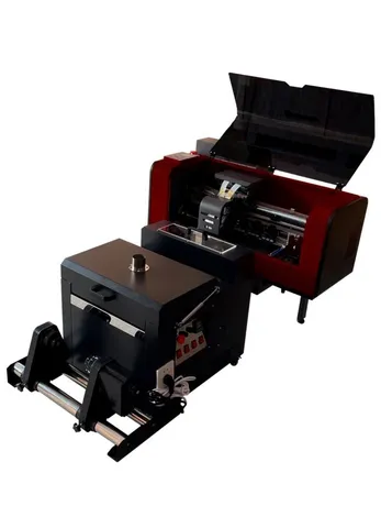 Máquina multifuncional de secagem e agitação de pó de 24 para impressora  DTF
