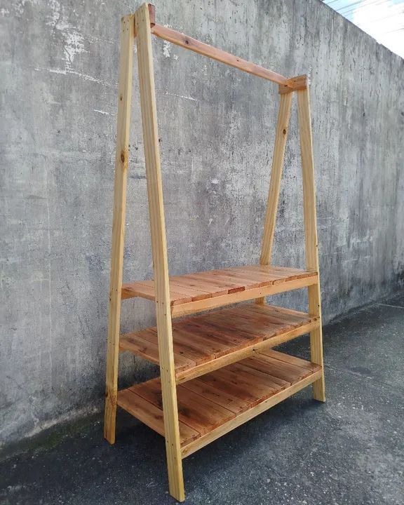 Rústicos móveis de palete artesanal. Fabricamos moveis de Pallet, Pallets e pinus. - Foto 2