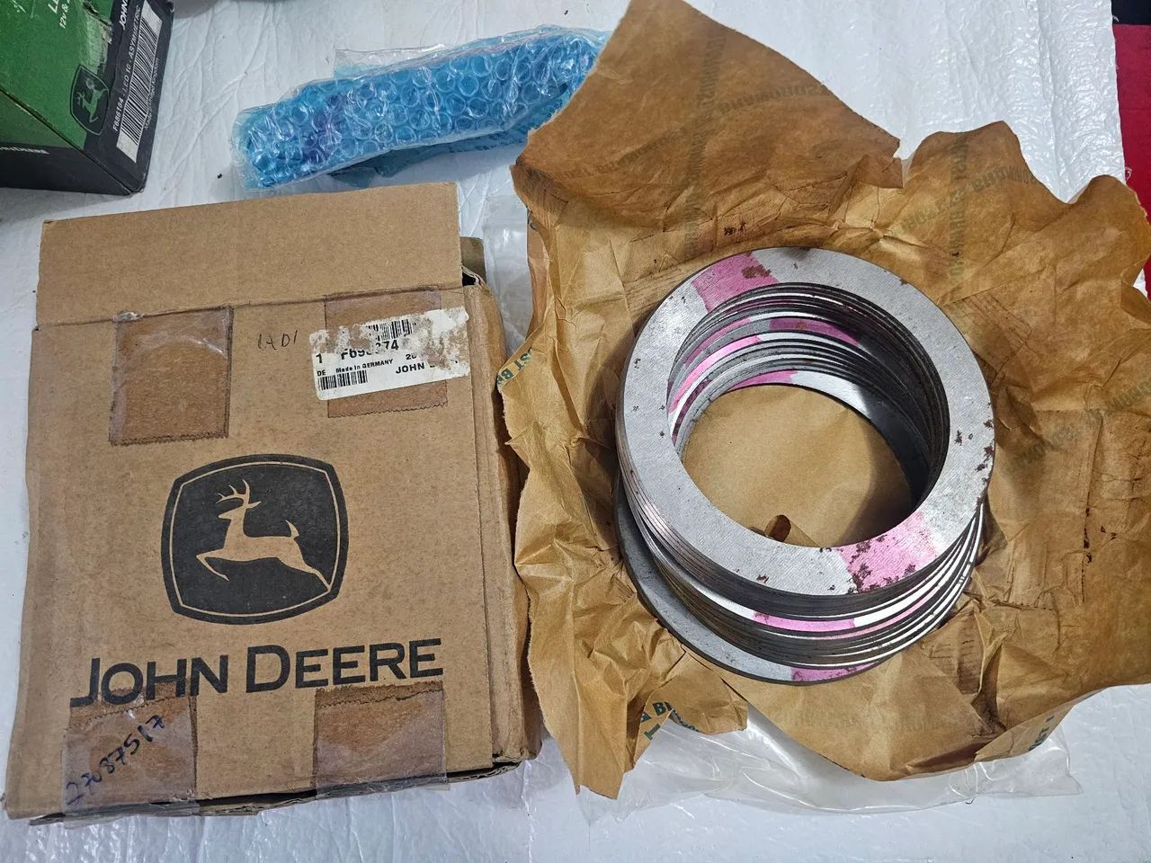 John deere harvester forwarder outros calços transmissão novos F690374