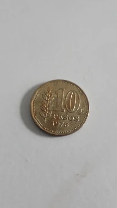 Moeda ARGENTINA 10 PESOS