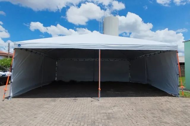 Tenda Tubular 10x10 Galvanizada a Fogo! - Foto 2