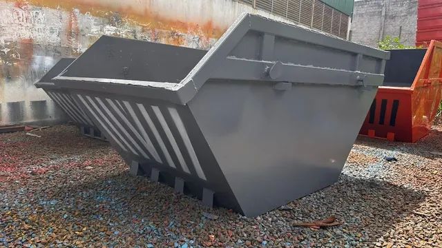 Caçambas para entulho, Caçamba poli, Container Almoxarifado, container galpao estoque - Foto 5