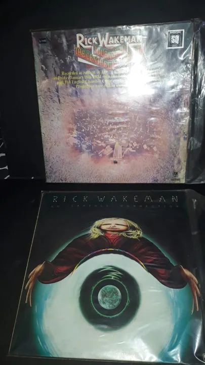 Rick wakeman ( coleção)Discos LP (5) - Foto 2