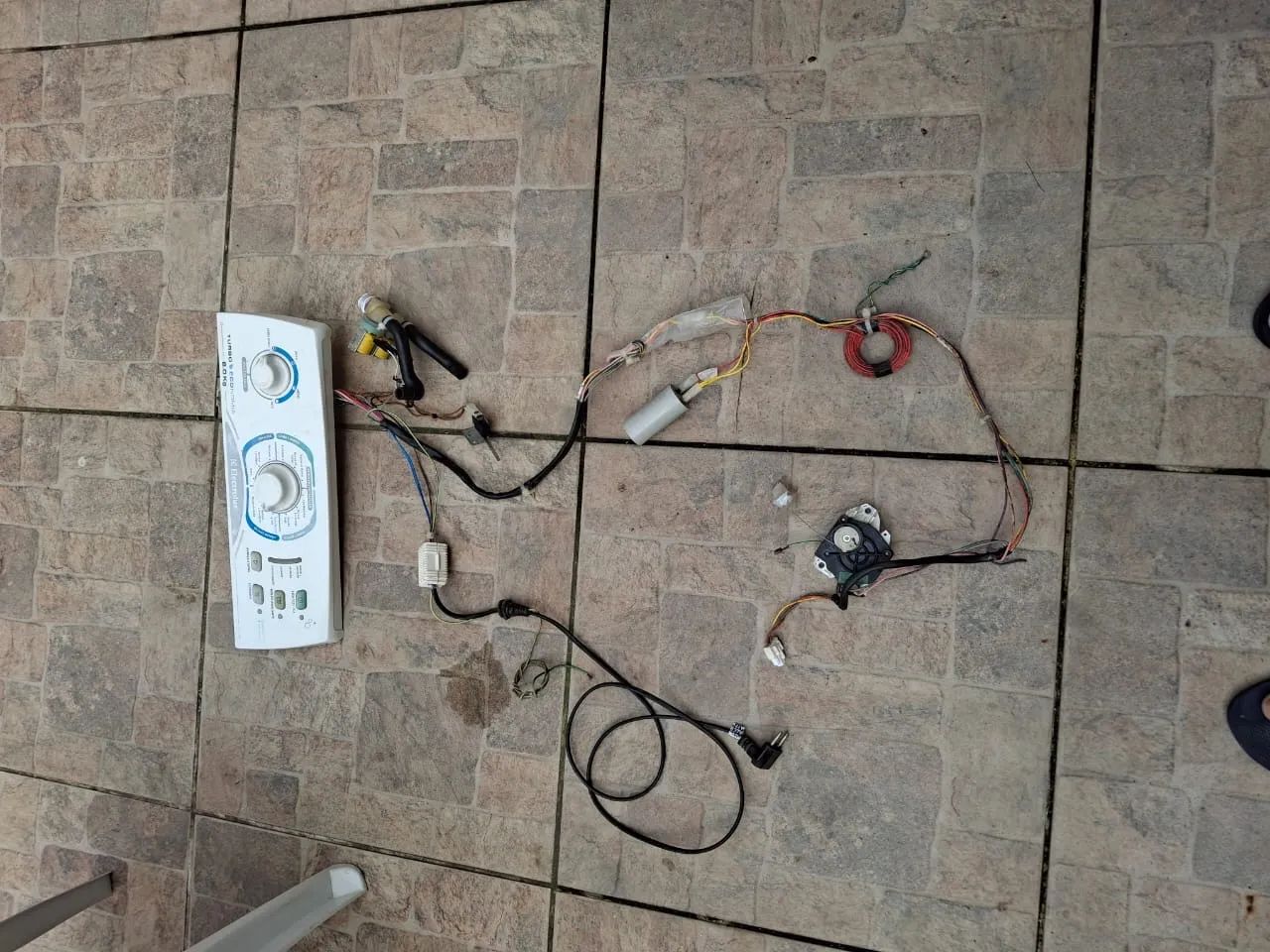 Painel completo máquina de lavar Electrolux