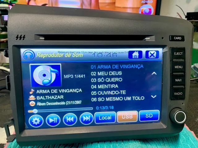 Central Multimídia do Honda Civic, Modelos 2012/2016  - Foto 5