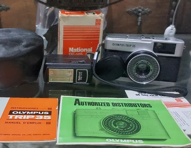 Camera analógica olympus trip 35 