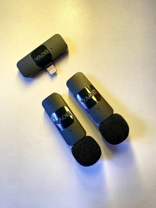 Vendo Microfone Boya Lapela para celular - Imperdível  - Foto 3