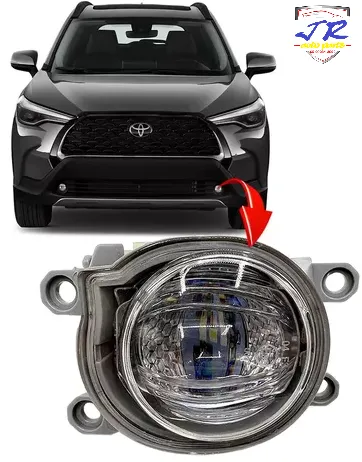 Par Farol Milha Corolla Cross 2020 2021 2022 2023 Auxiliar Neblina