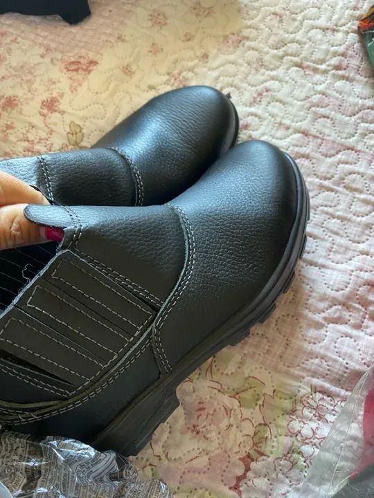 Botas de segurança pretas