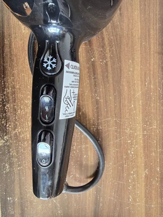 Secador de Cabelo Taiff Tourmaline Ion 2100W Professional + Difusor Taiff Curves - Foto 6