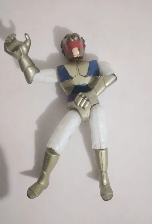 Boneco Articulado Vintage - Bioman Warrior anos 80  Colecionável - Foto 2