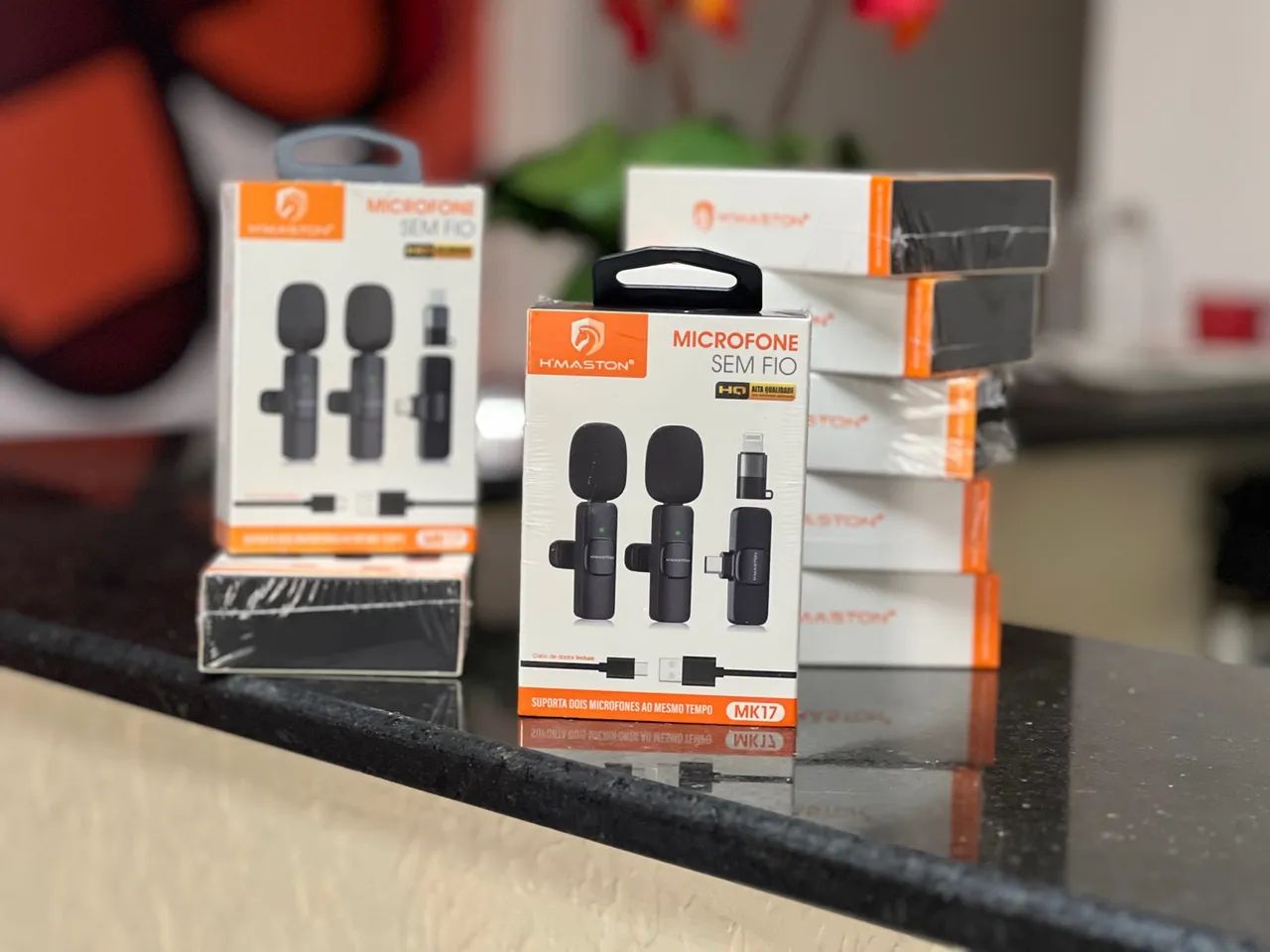 Microfone Celular Sem Fio - Android e IOS - Foto 2