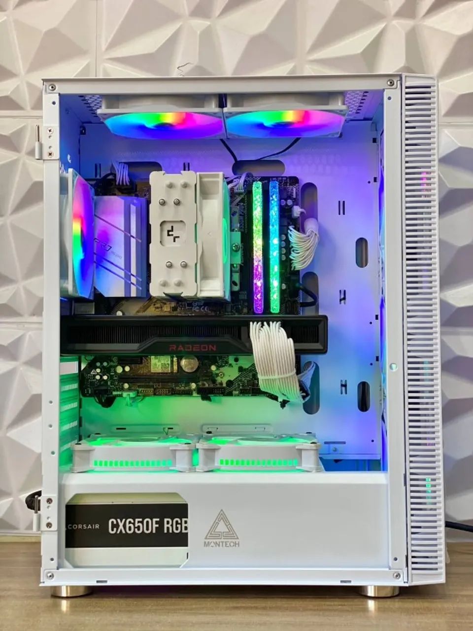 PC GAMER RYZEN 5 5600/ B550 ASROCK WIFI/ RX 6750XT 12GB - Foto 3