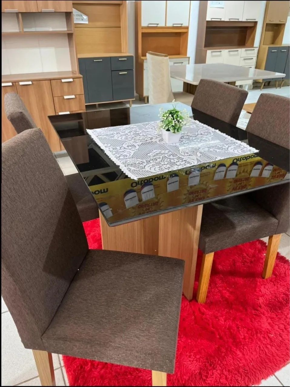 Mesa 4 Lugares- Promoção 