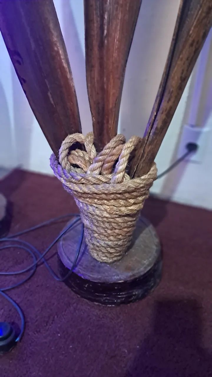 Decoração com folha de coqueiro seca  - Foto 4