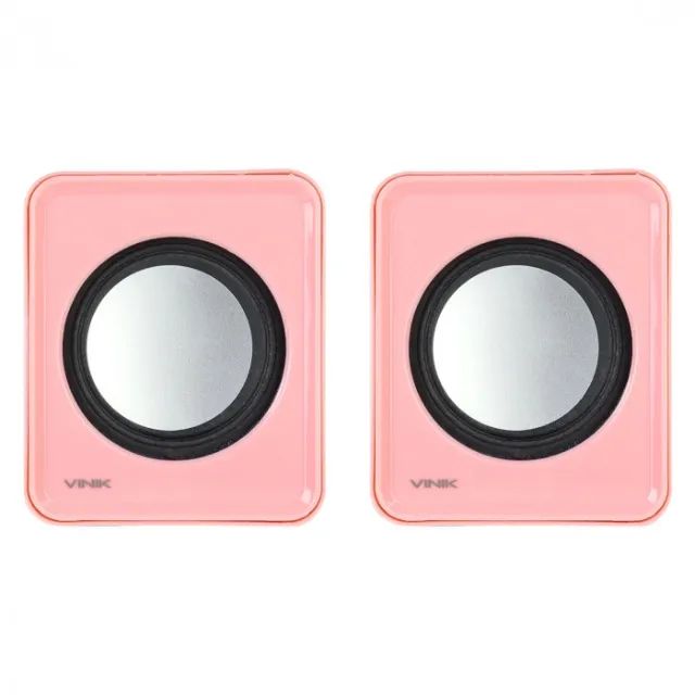 Caixa de Som Vinik VS-01R Rosa 2W Rms - WZetta - Foto 2