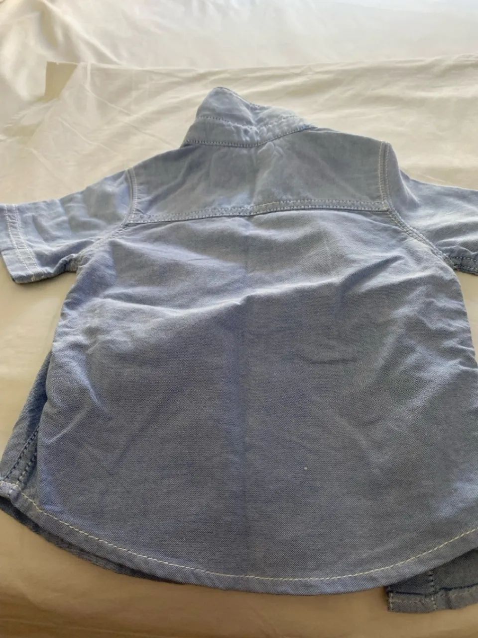 Camisa Manga Longa Bebê - Tamanho P 9 meses - Foto 5