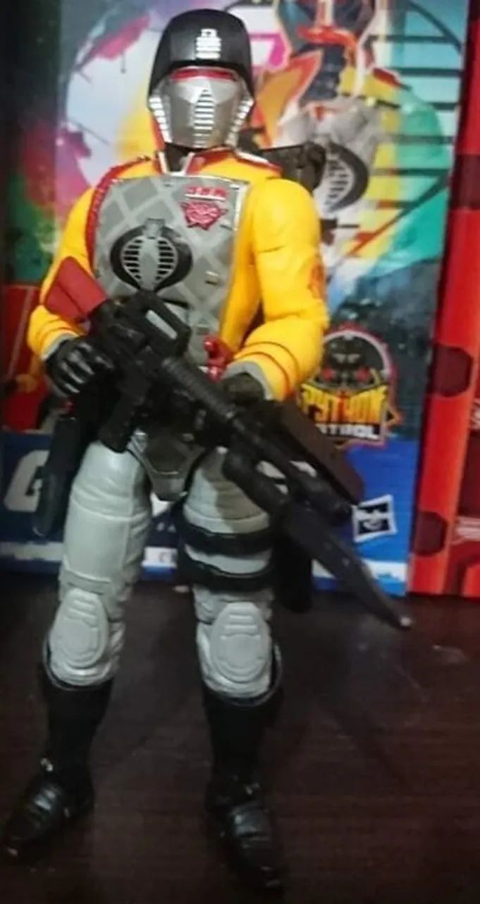 Crimsom guard Python Patrol Gi Joe Classified