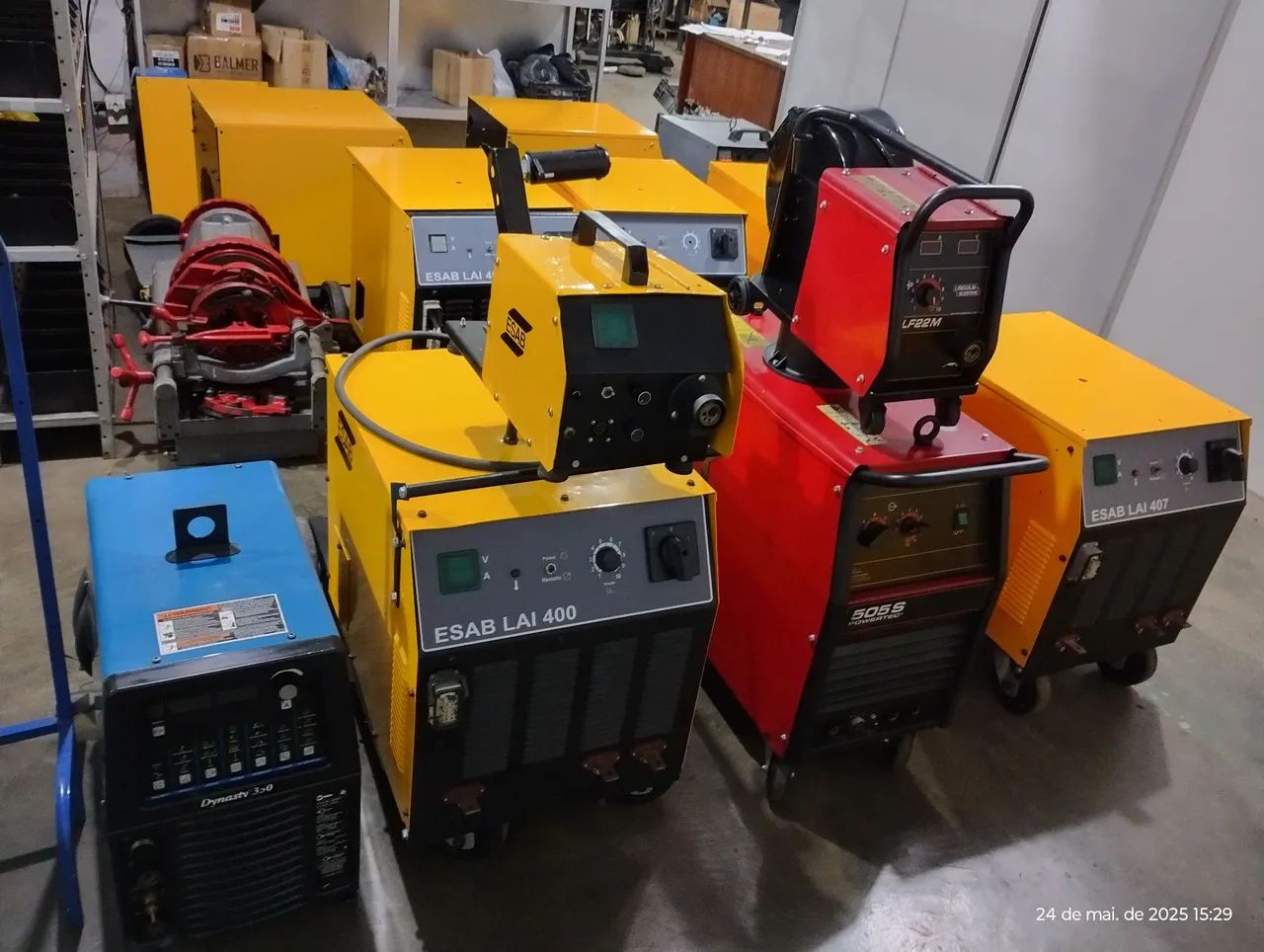 Máquina de Solda mig esab LAI 407. - Foto 2