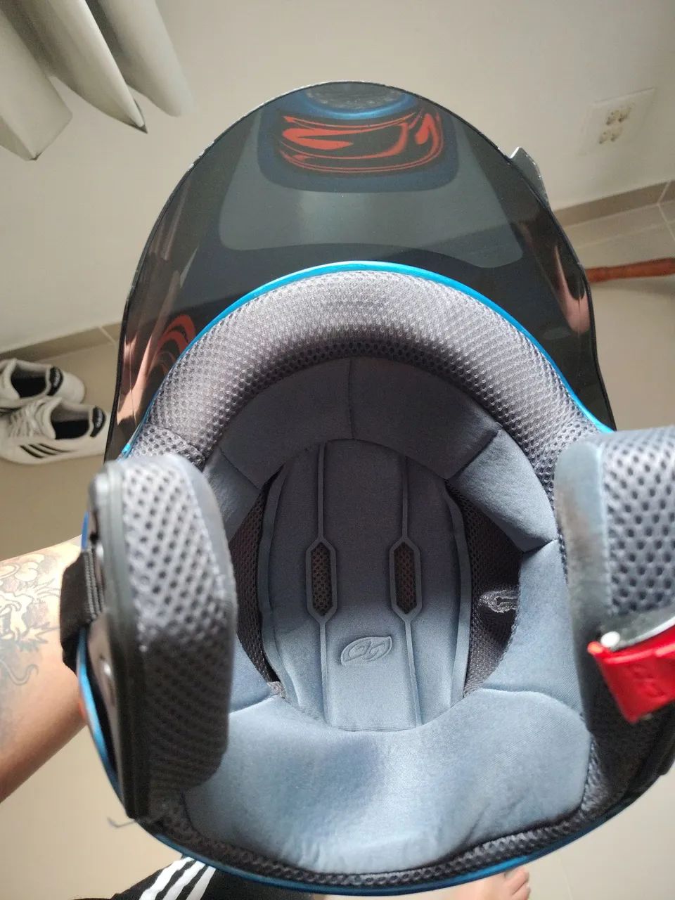 Capacete Semi novo - Foto 4