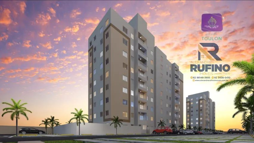 Toulon Residencial, 2/4 Com Quintal Privativo Prox ao Pátio Shopping Lazer e Diversão. - Foto 2