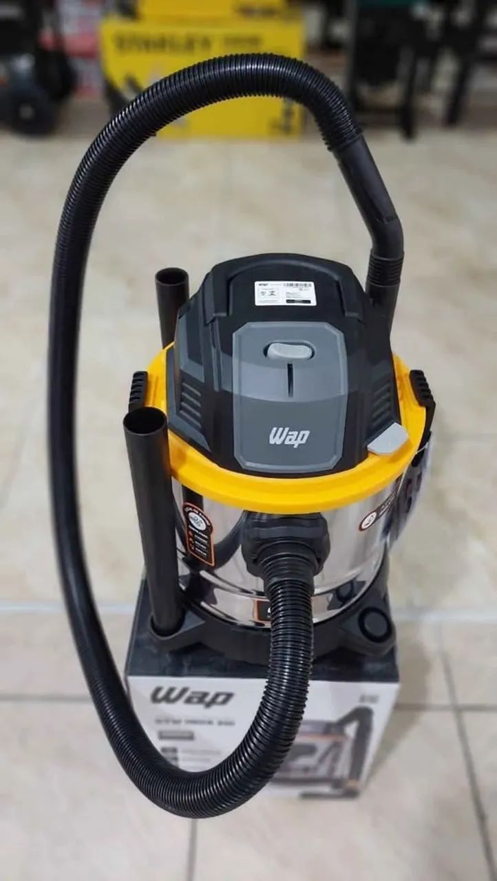 Aspirador de pó e água 20L Inox 1900w 220V - Wap (Loja) - Foto 3