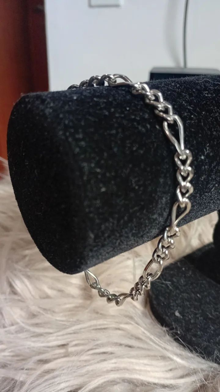 Pulseira de aço inoxidável Masculina  - Foto 2
