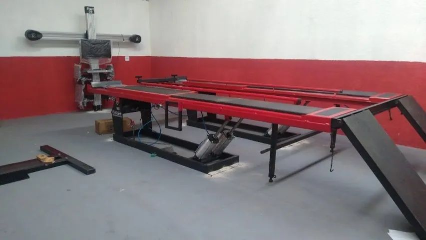 Rampa de alinhamento 4200kg pneumática - À pronta entrega - Nova