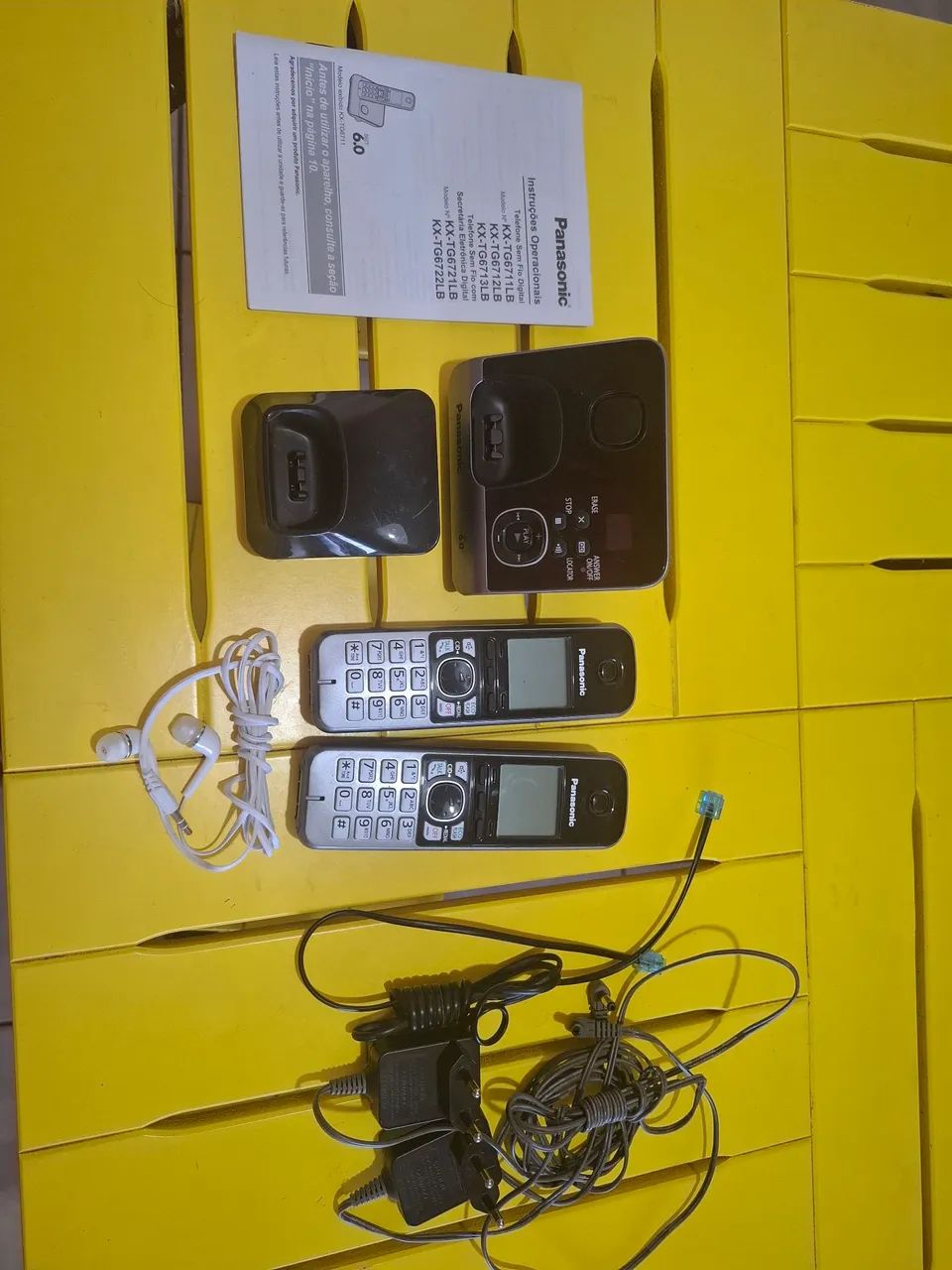 Telefones Fixo KX-TG6711 PANASONIC - Foto 2