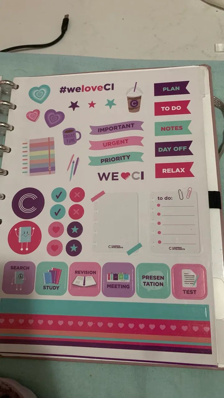 Caderno Inteligente Grande Original 64661829596163124