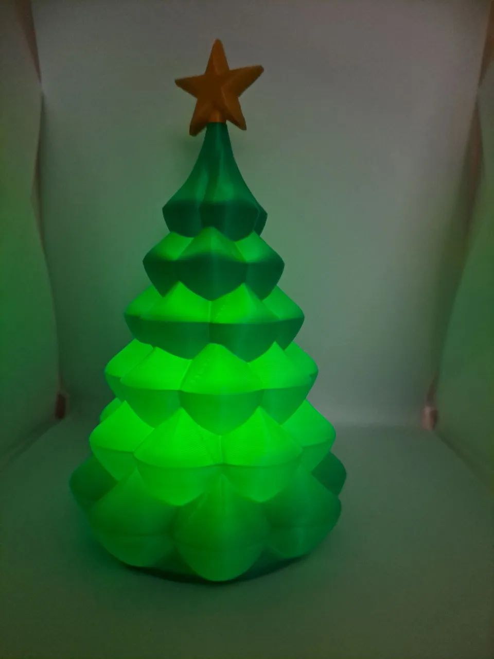 Luminária árvore de Natal 3D