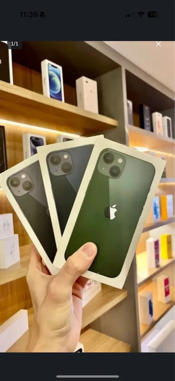 iPhone 13 128GB novo