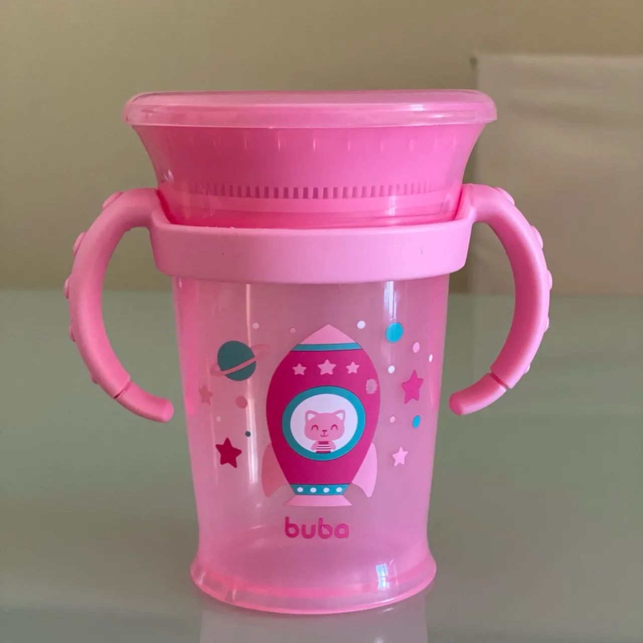 Copo de Treinamento BUBA 360 c/ Alça Removível (Leia o anúncio