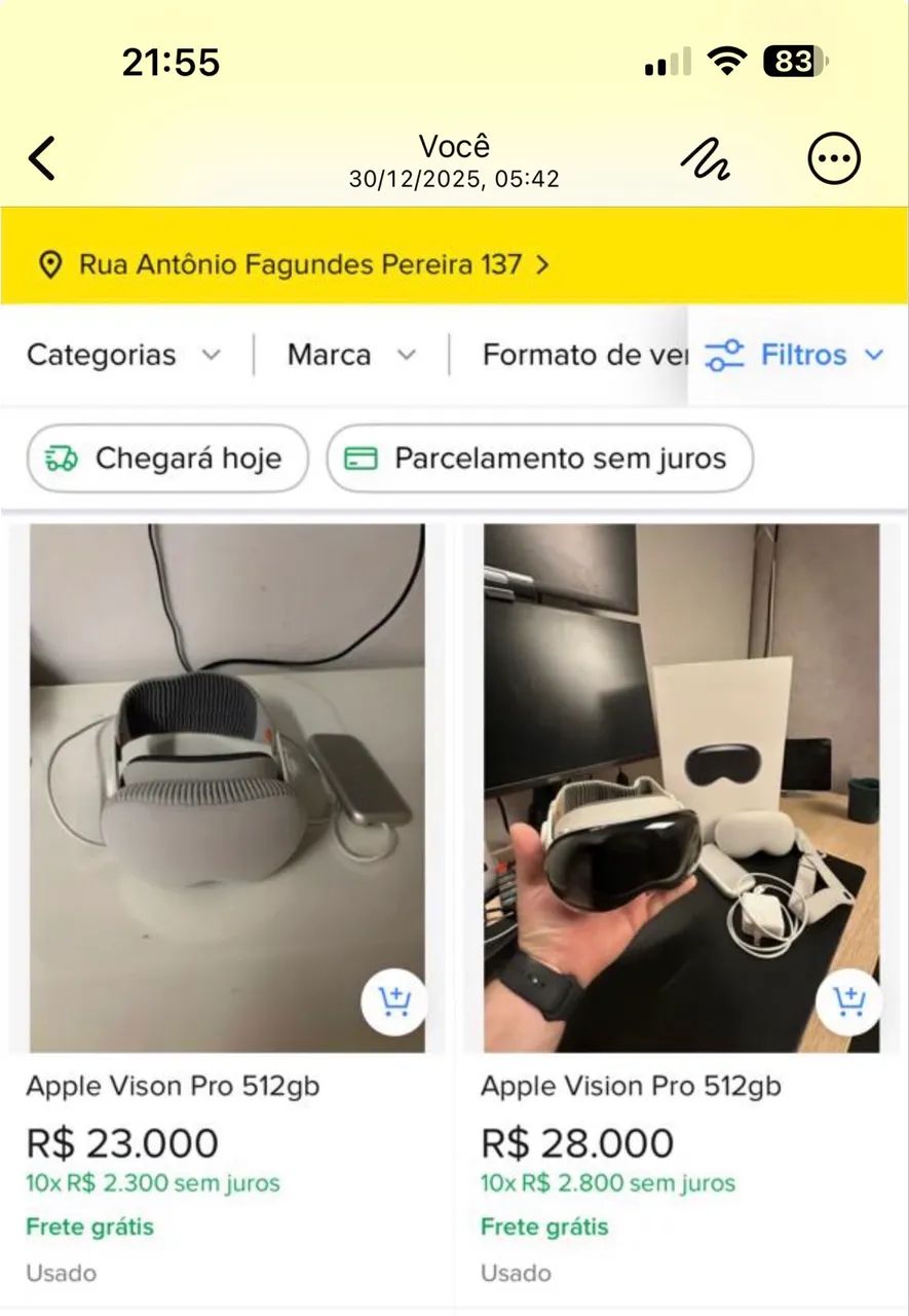 Apple Vision Pro 512gb - Fones de Ouvido - Buraquinho, Lauro de