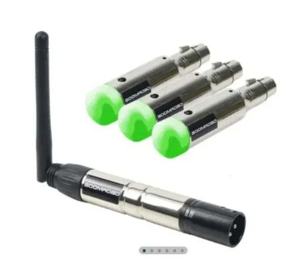 Transmissor sem fio Boomroad canhão de led da mesa de Iluminação DMX