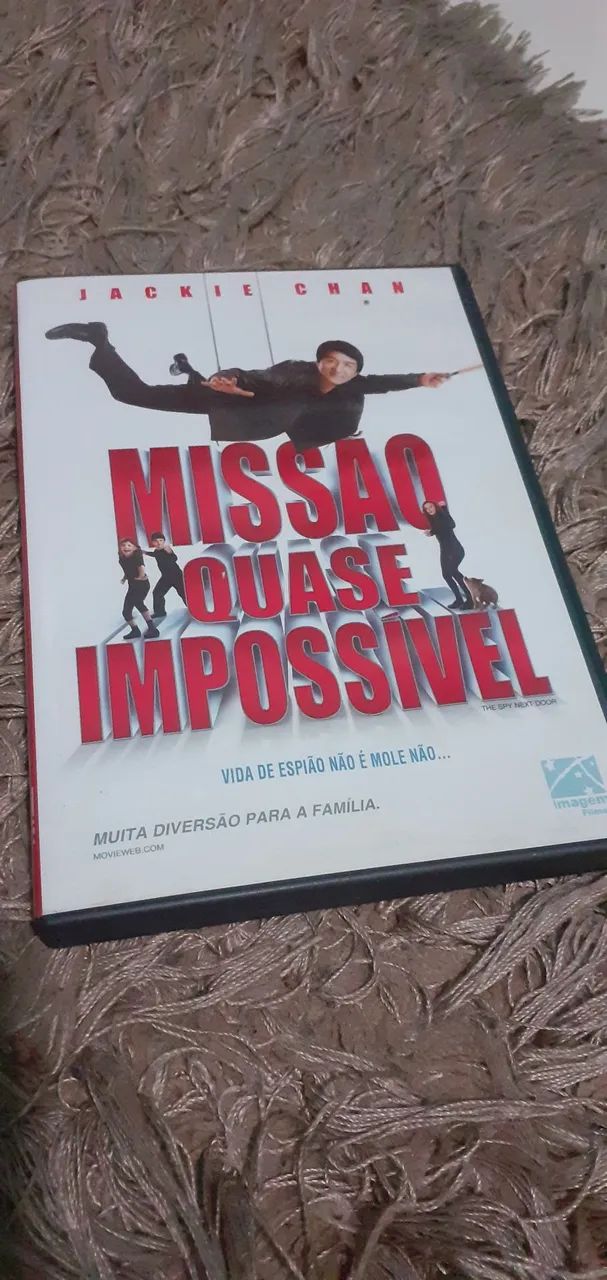 Dvd do filme Missão Quase impossível 