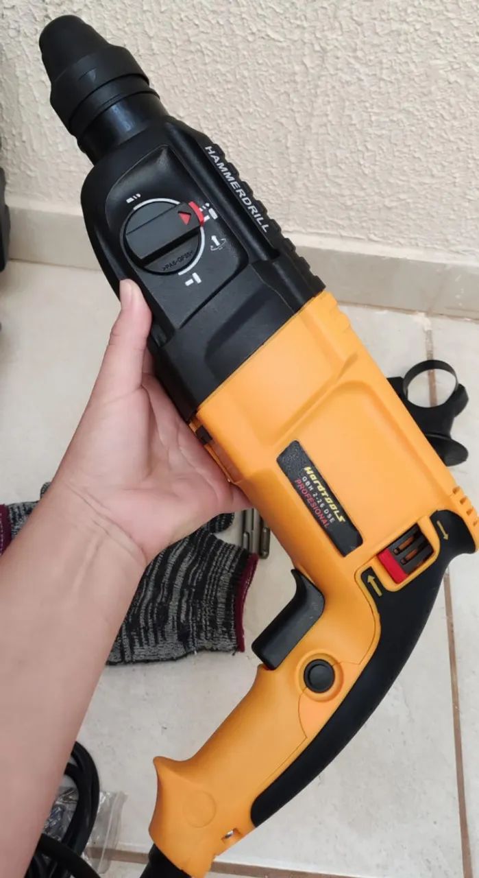 Martelo Rompedor Elétrico 1300W Hardtools - Perfuração/ Demolição Industrial - Foto 5
