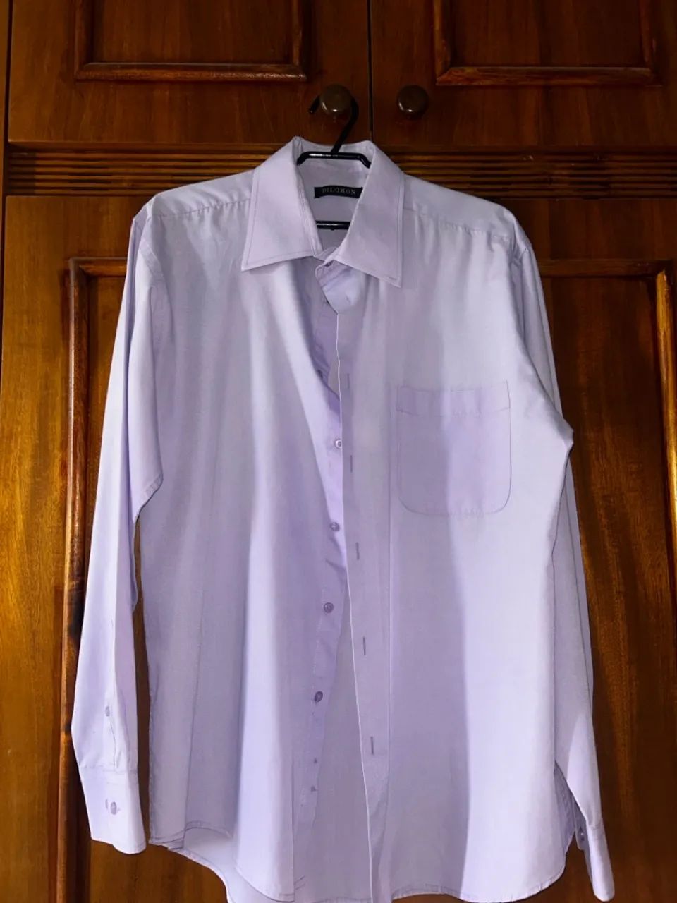 Camisa Social Lilás - Tamanho M