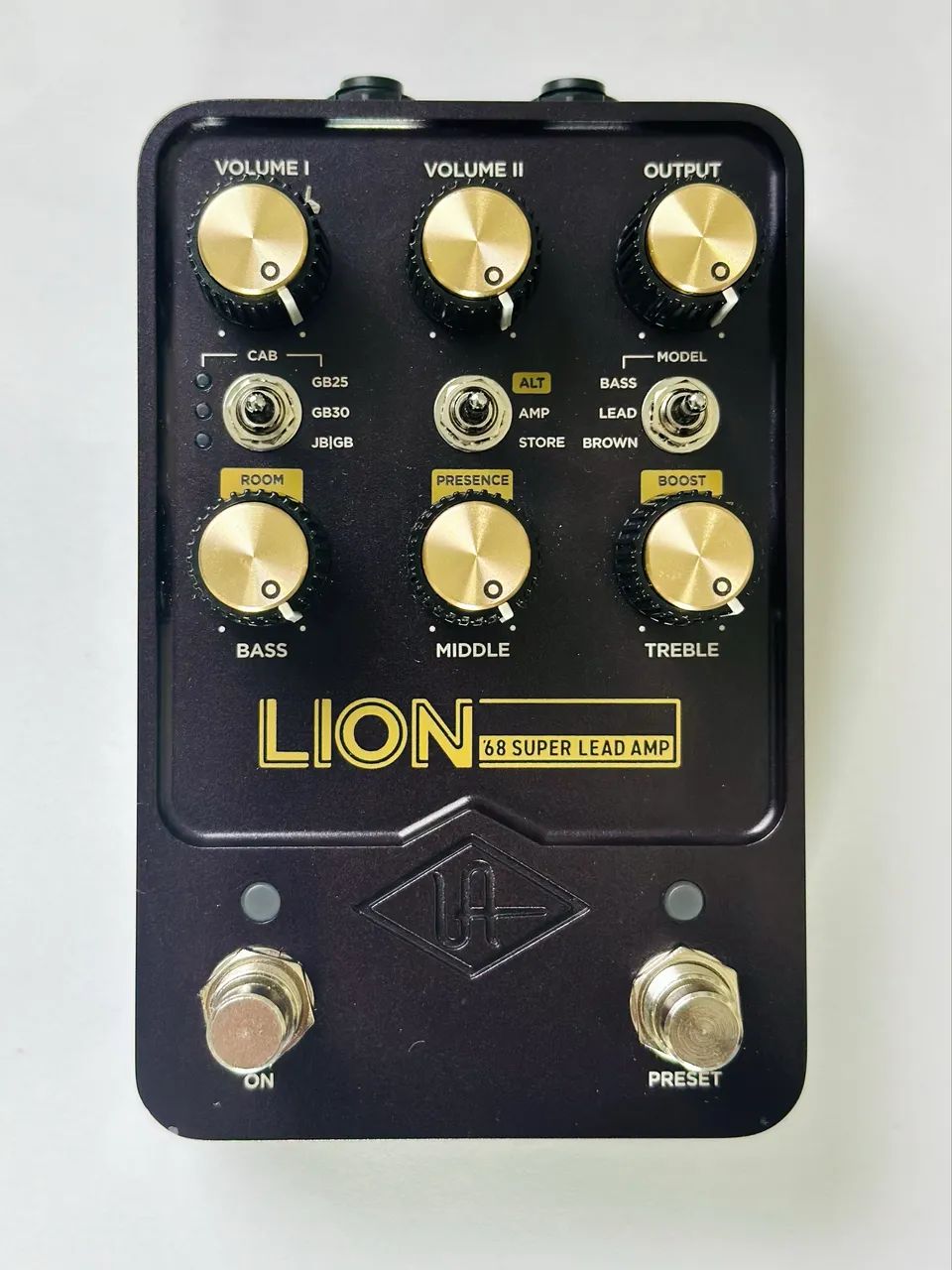 ギター UAFX  LION UAFX Lion - Pedal de Guitarra Universal Audio - Estado de Novo