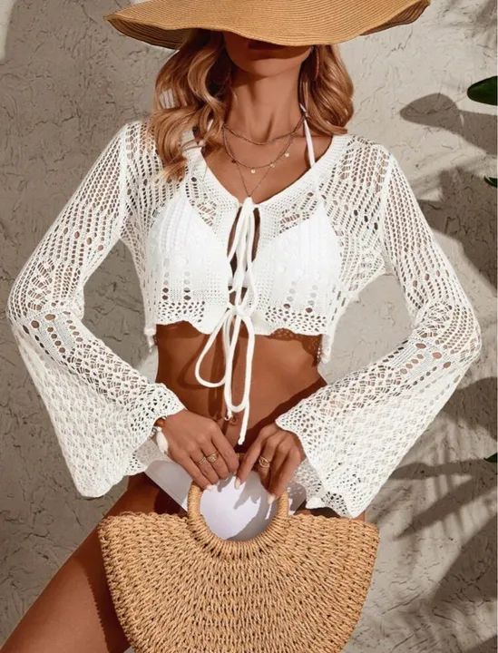Blusa Cropeed Branco  - Foto 3