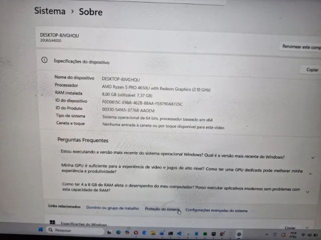 ThinkPad L14 Ryzen 5 PRO 4650U, 8GB, 256GB - Foto 4