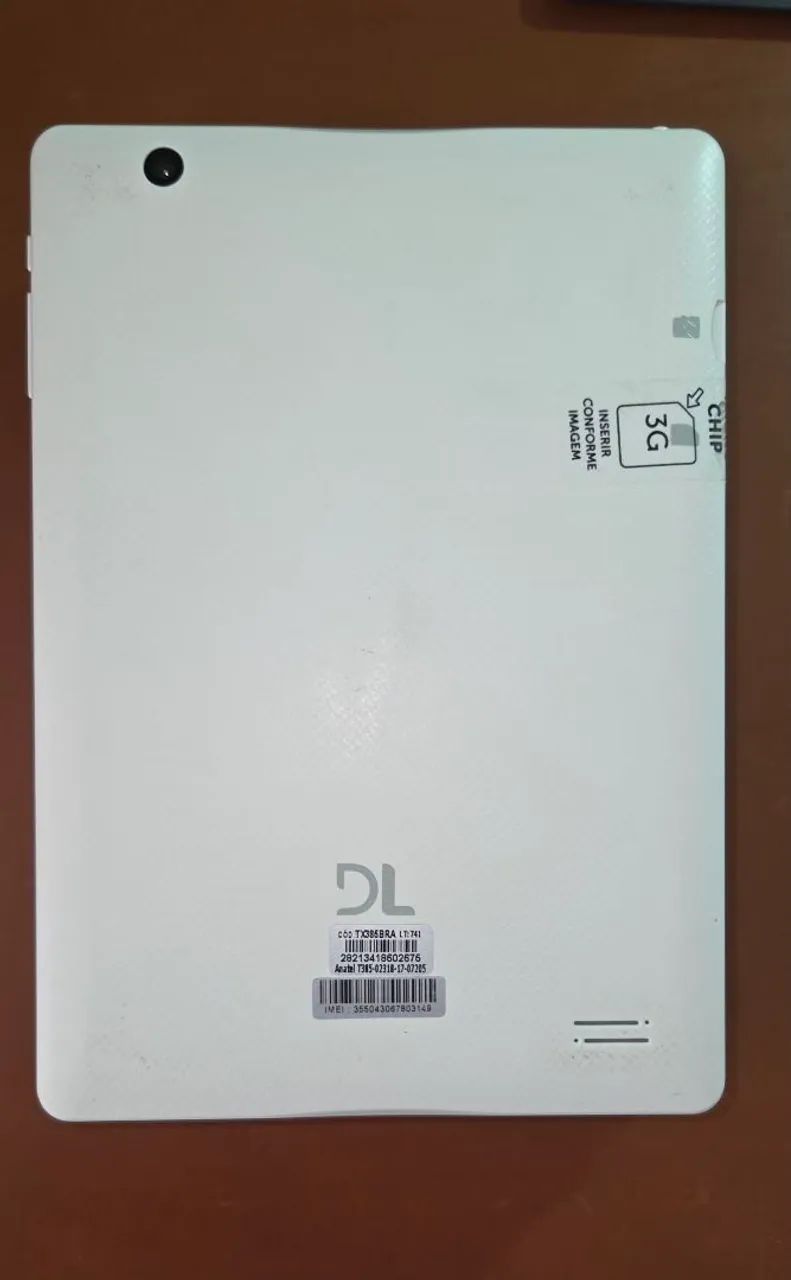 Lote 5 Tablets DL TabFácil 3G 8GB com caixa original - R$ 299,00 (para peças ou conserto) - Foto 3