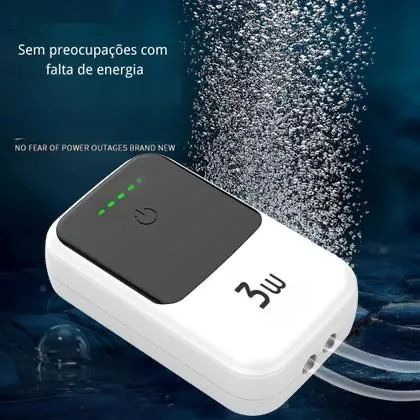 Bomba de Ar para Aquário 3.0L/ min Knup Kp-TC29  - Foto 5