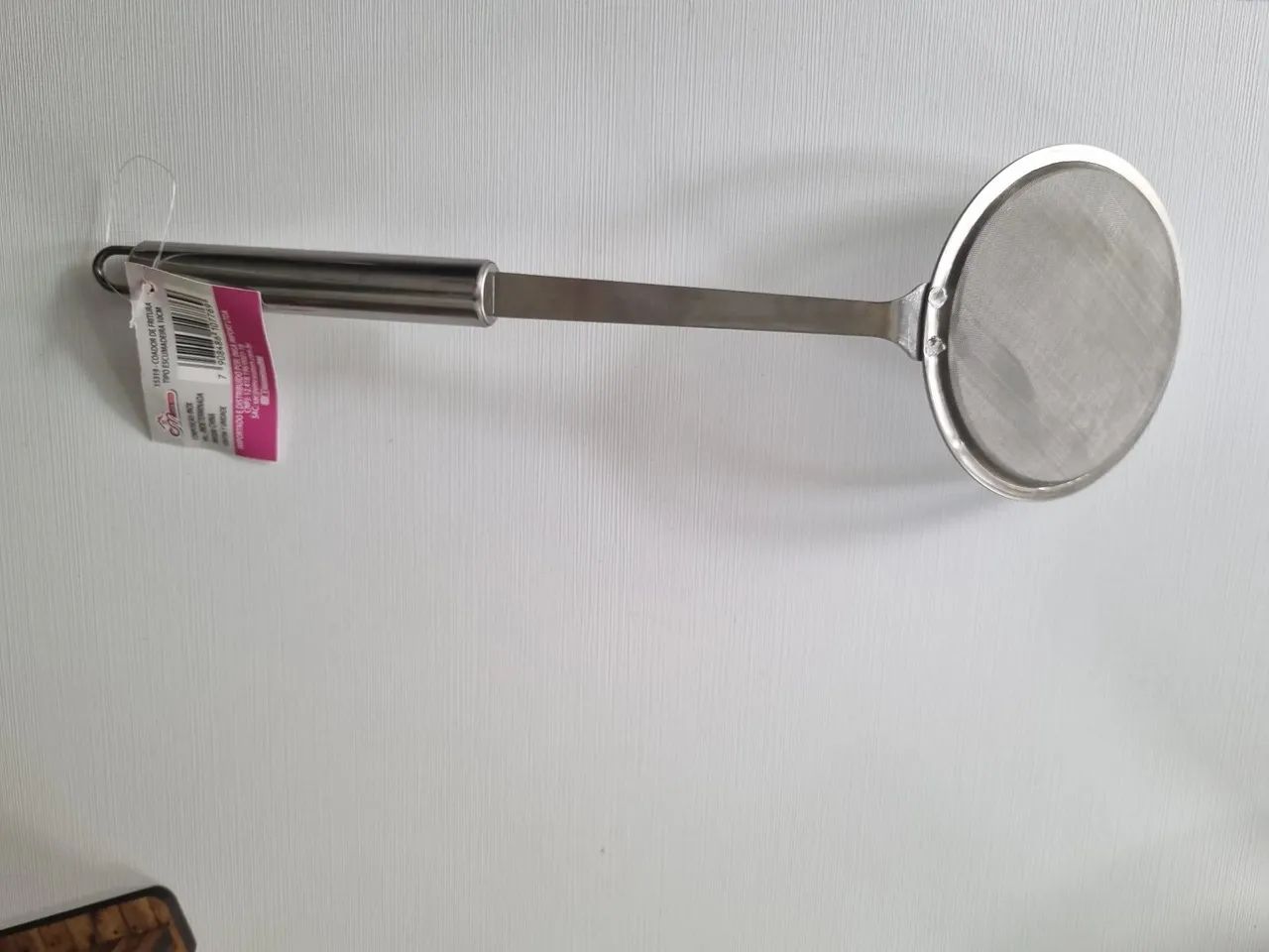 Coador de Fritura escumadeira em Aço Inox - Novo - Foto 3