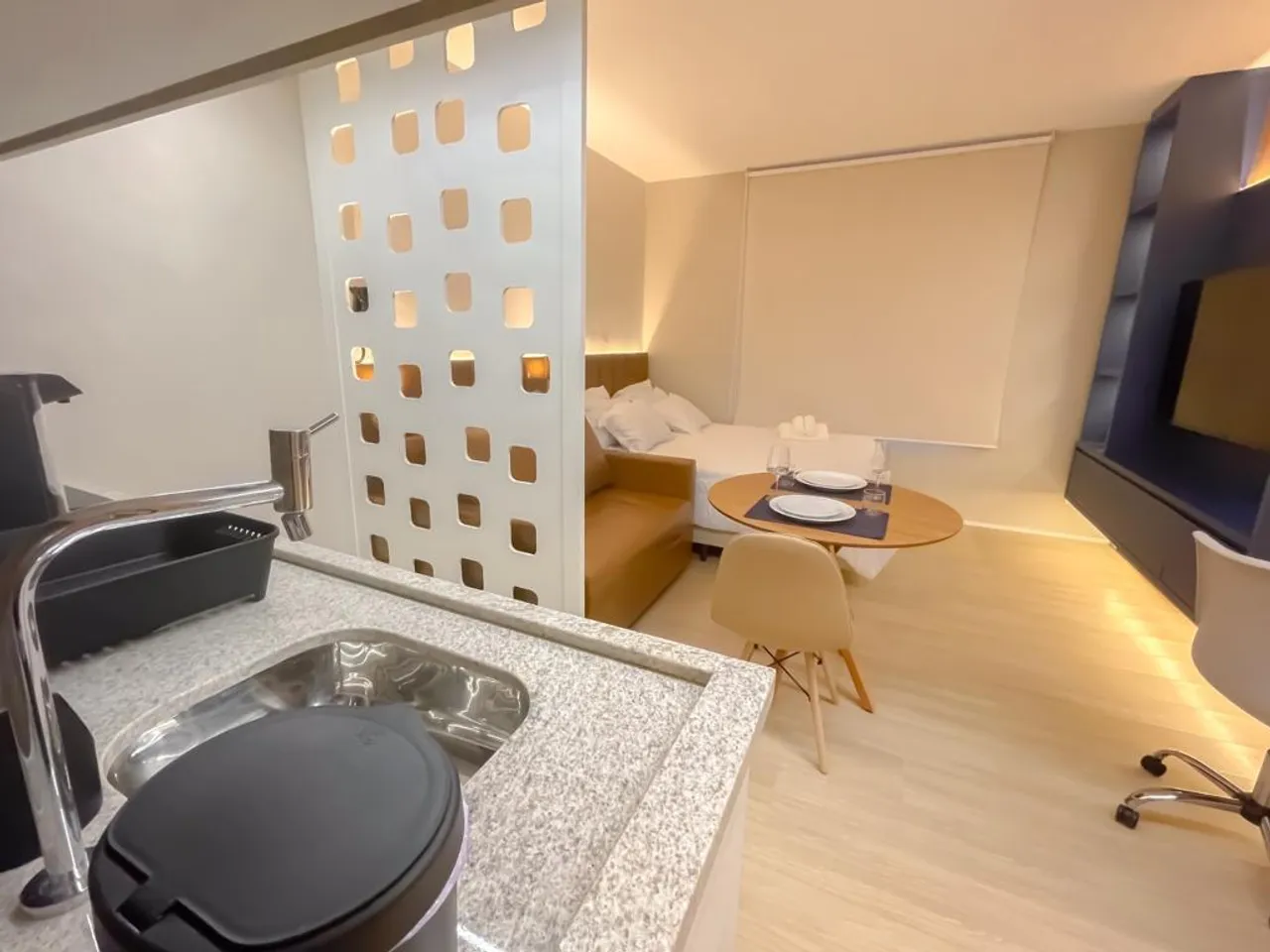 Studio 1 quarto- Blend Marista Flat com 1 Quarto(s) e 1 banheiro(s) à Venda, 28 por R$ 390