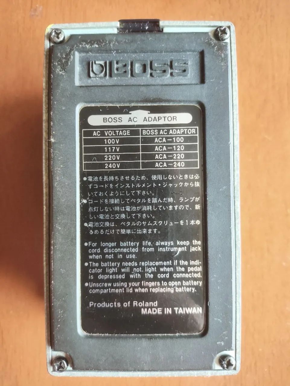 Pedal de guitarra Boss SD1 Super Overdrive 1993 modificado... SOM INCRÍVEL - Foto 3
