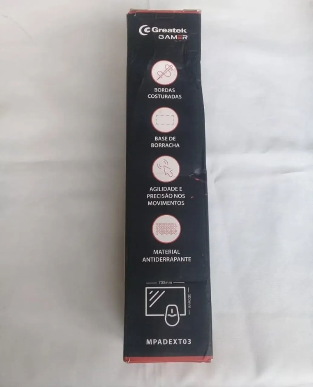Mousepad Grande Greatek, 70CM X 30CM, base Antiderrapante. - Foto 5