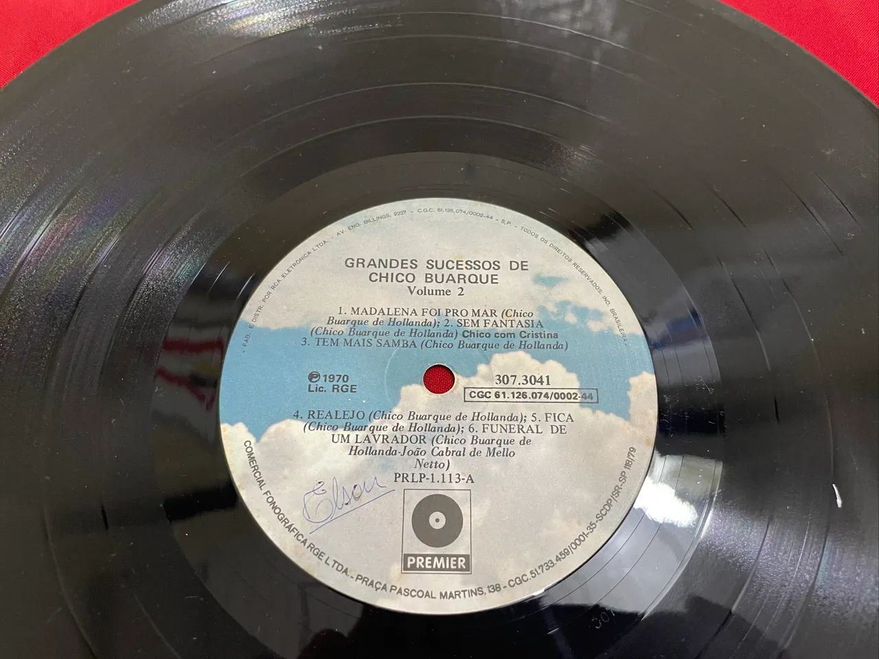 Disco de Vinil Os Grandes Sucessos de Chico Buarque Volume 2 - Foto 4