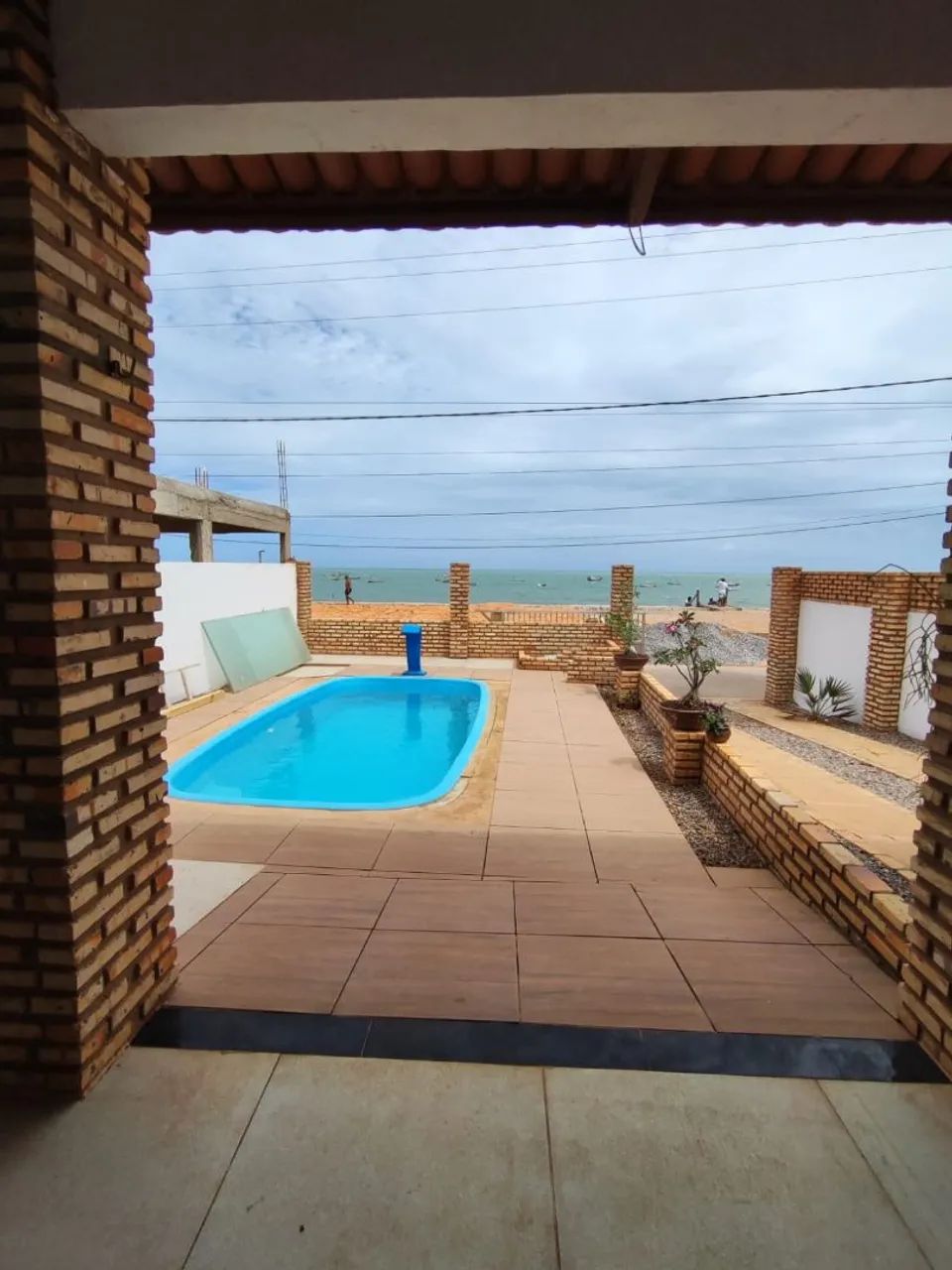Casa beira da praia, com piscina - Redonda Icapuí-Ce  - Foto 2